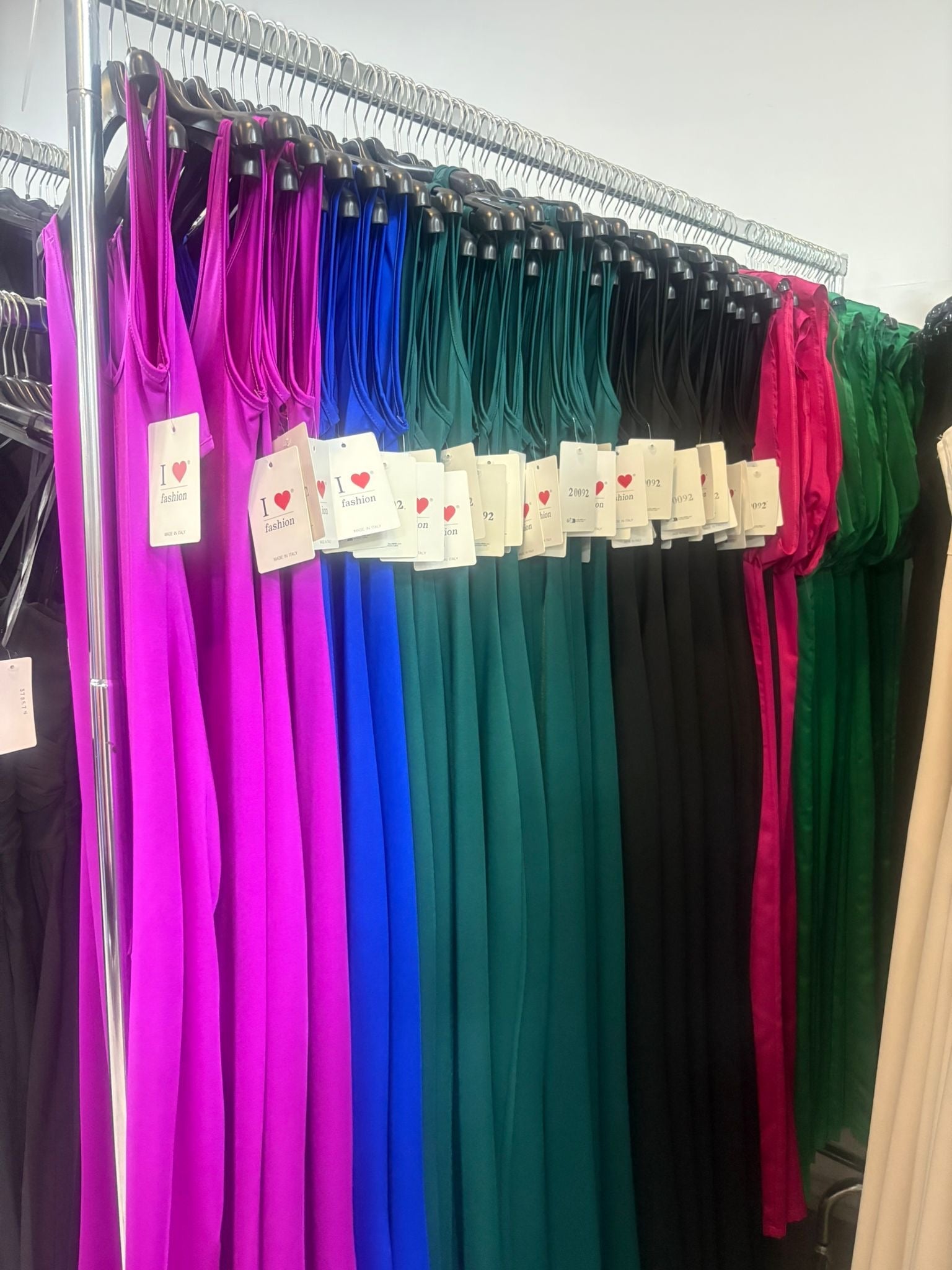 Jumpsuite in licra drappeggiata
