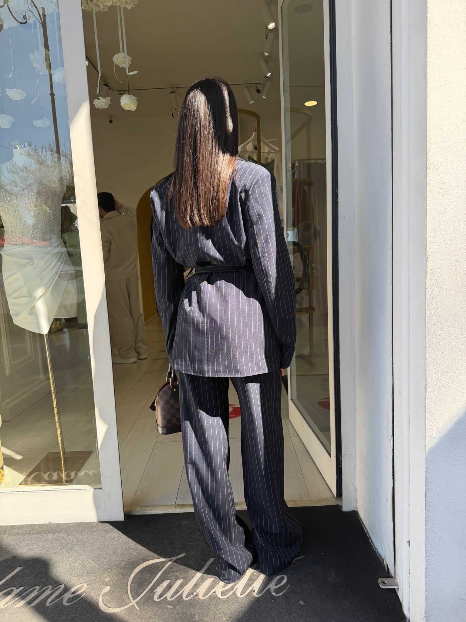 tailleur gessato