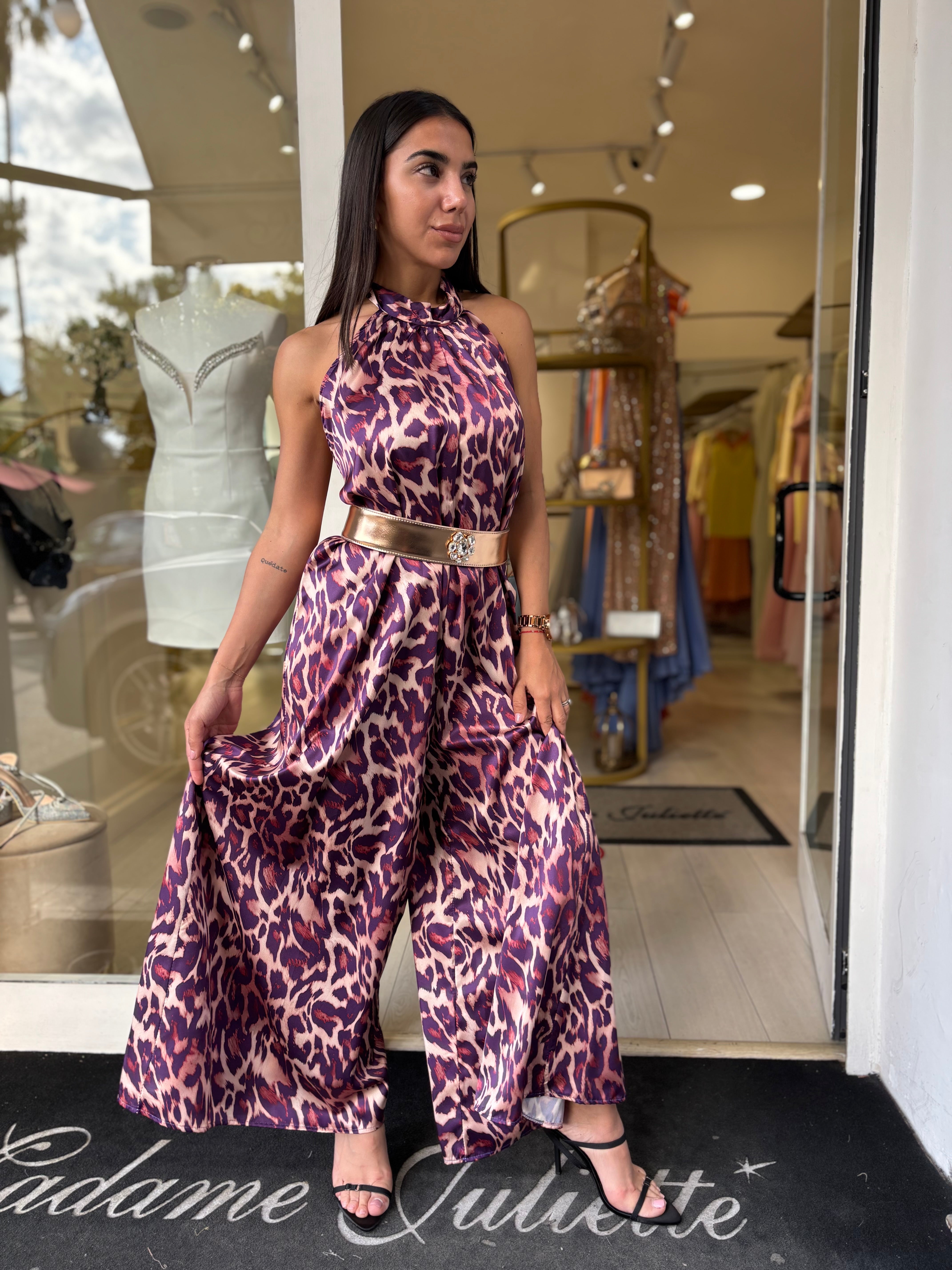 Jumpsuite animalier
