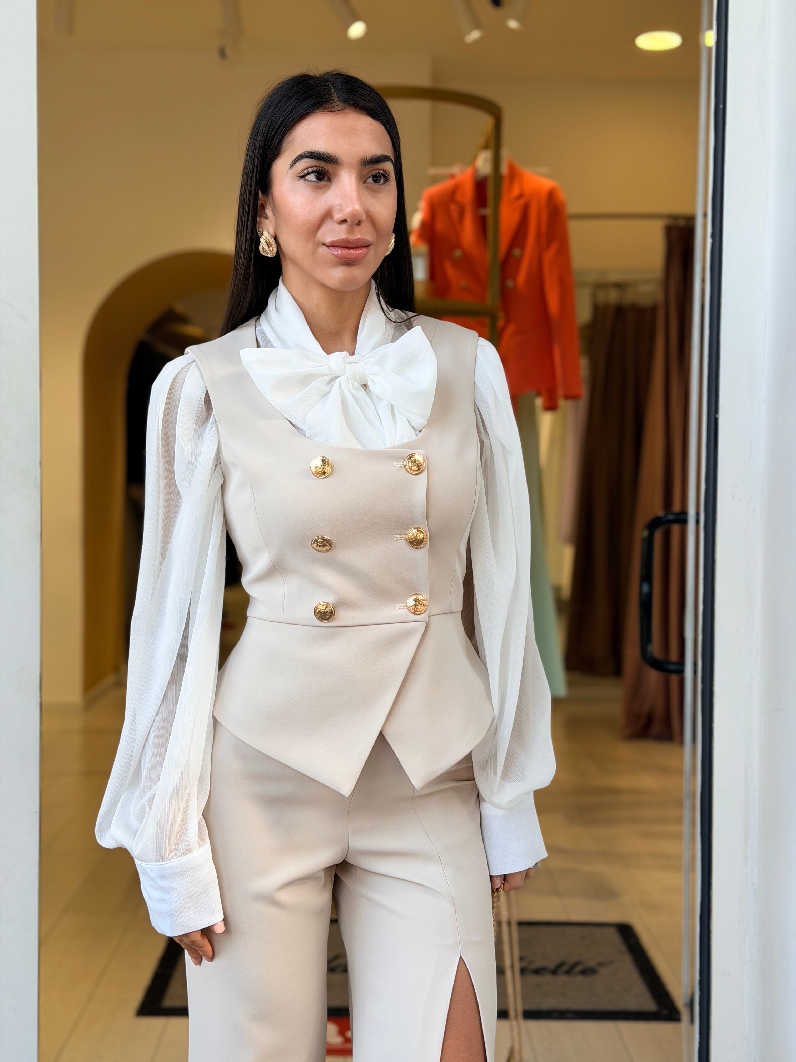 tailleur gilet honey