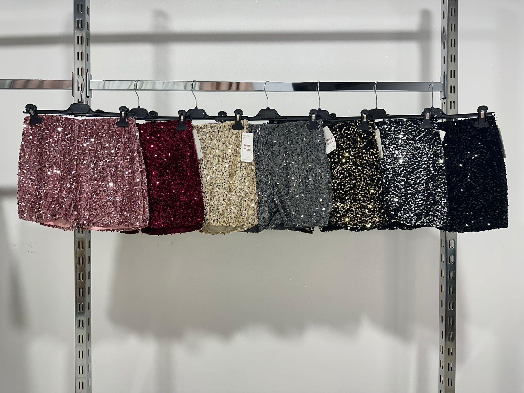 Shorts Paillettes
