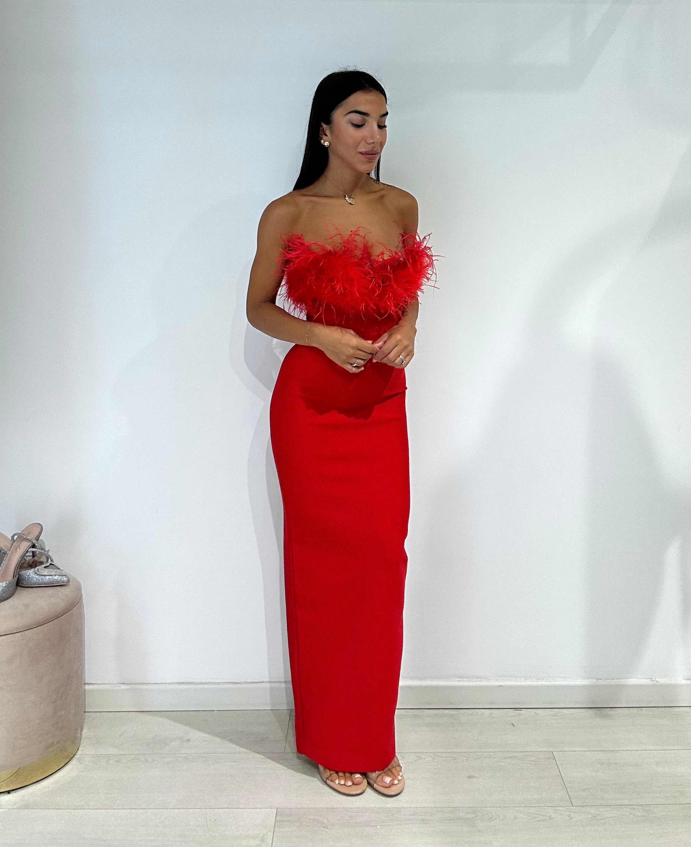 Plume dress