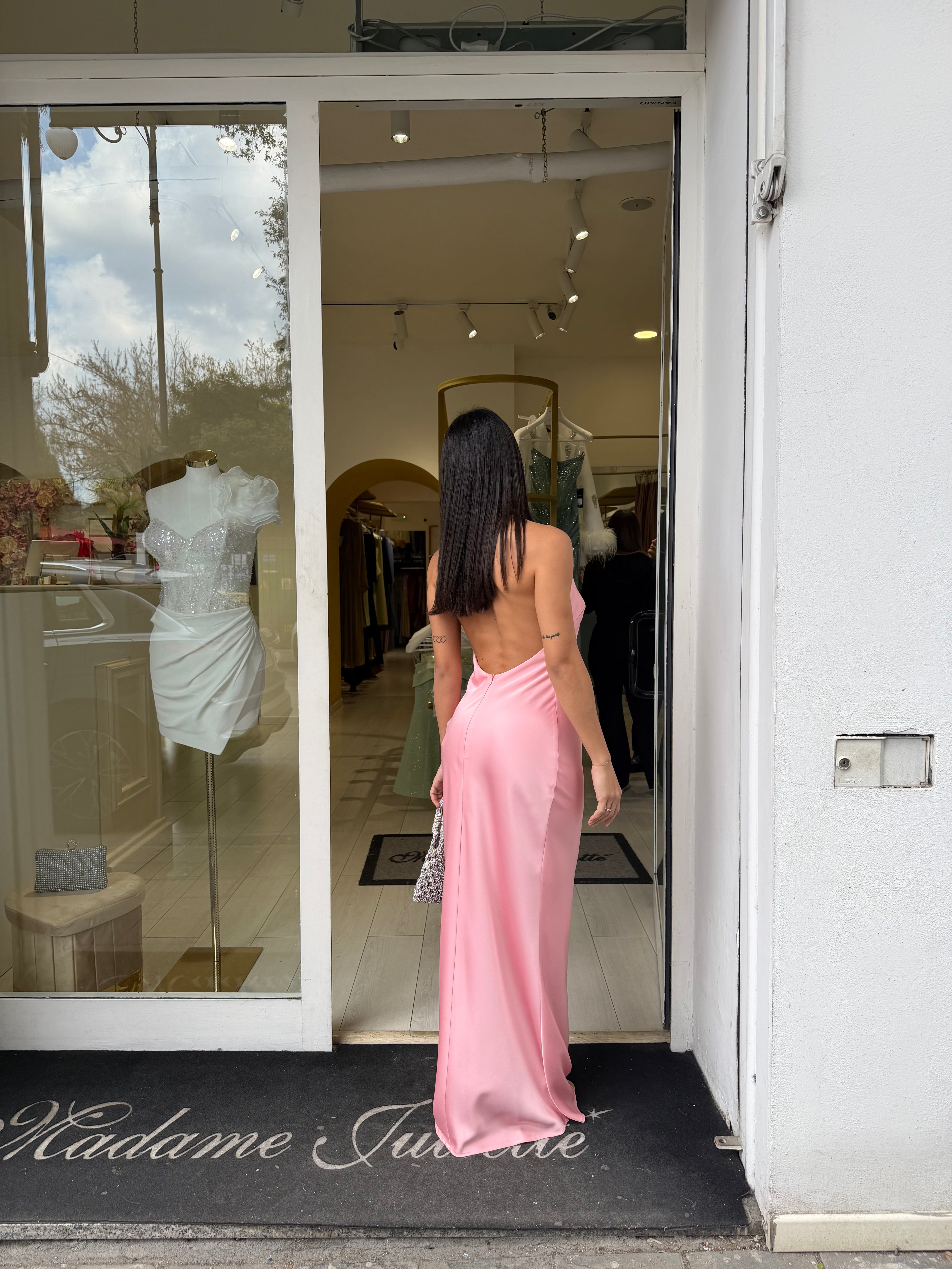 Backlight dress