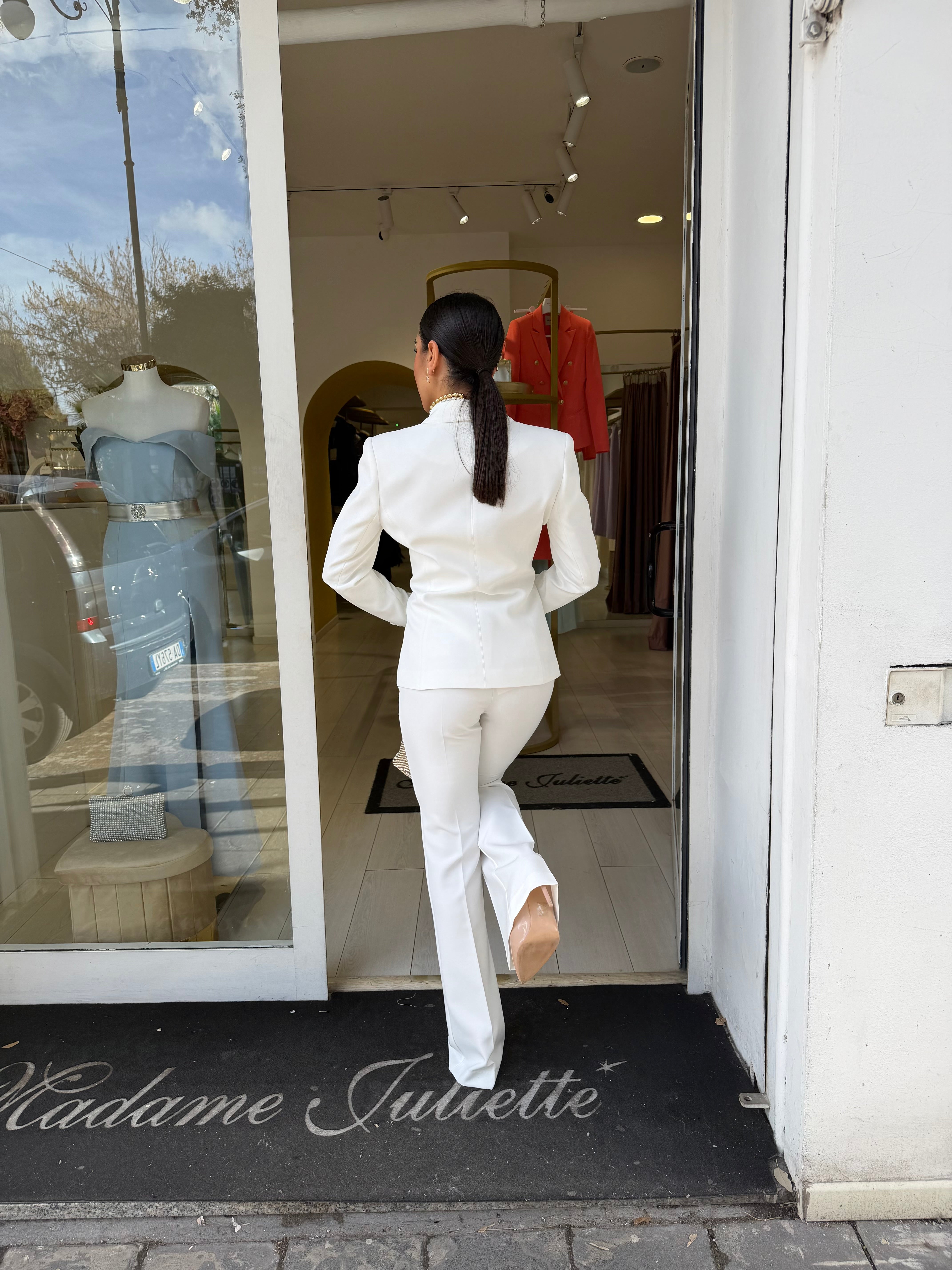 Tailleur Libra Bottone rivestito