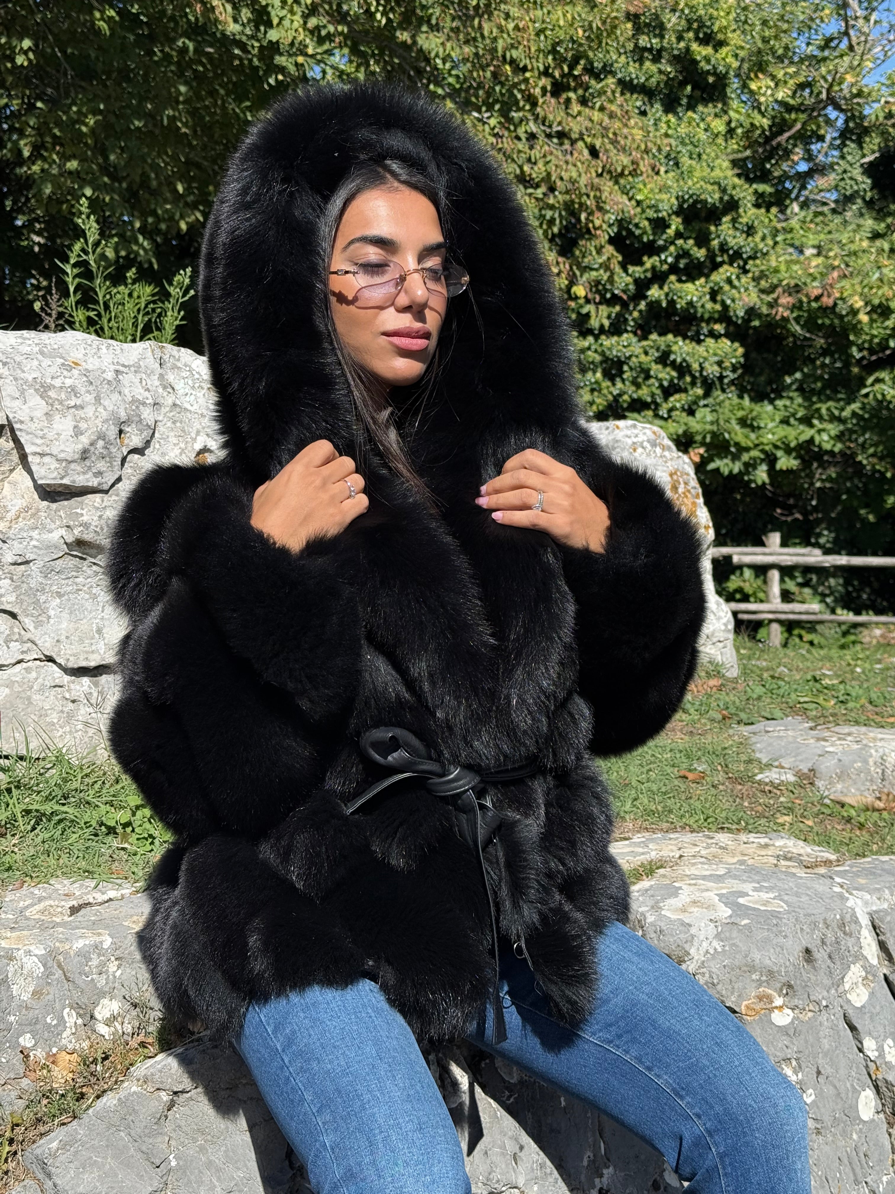 Pelliccia in Volpe nera
