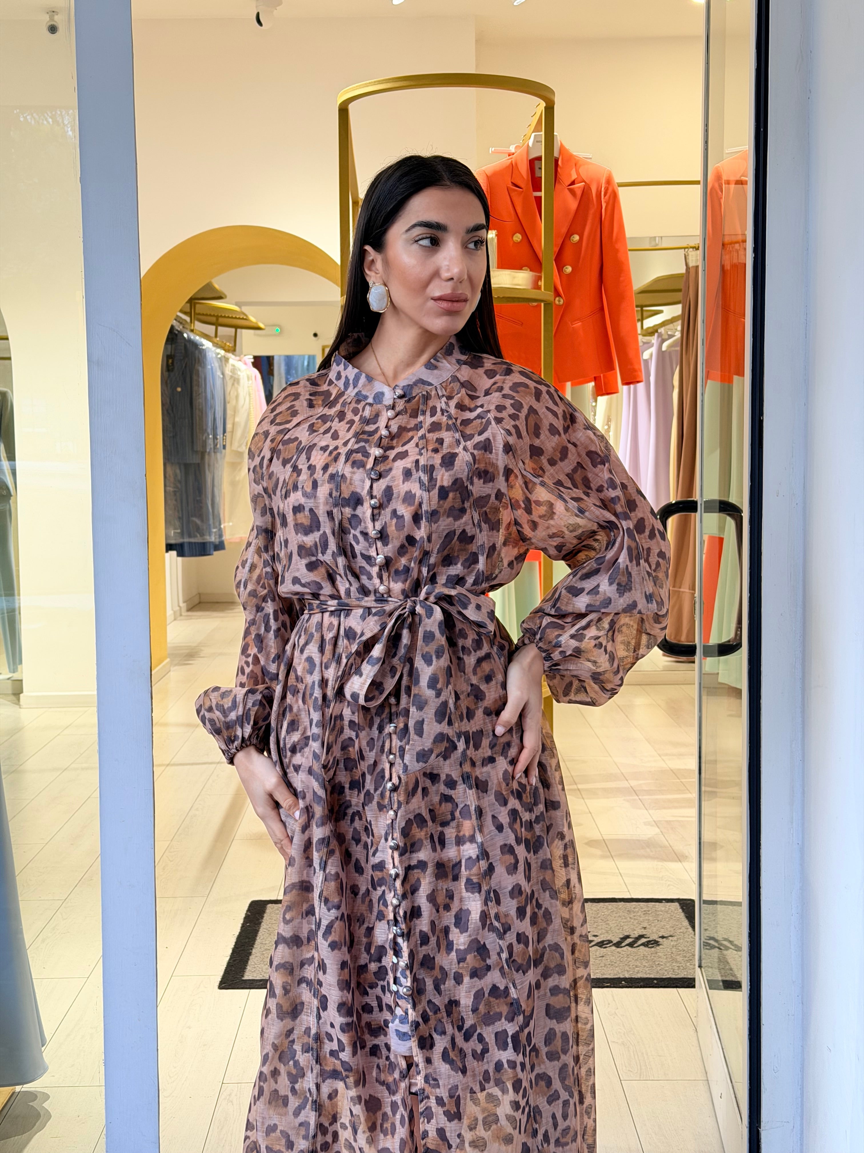 abito leopard