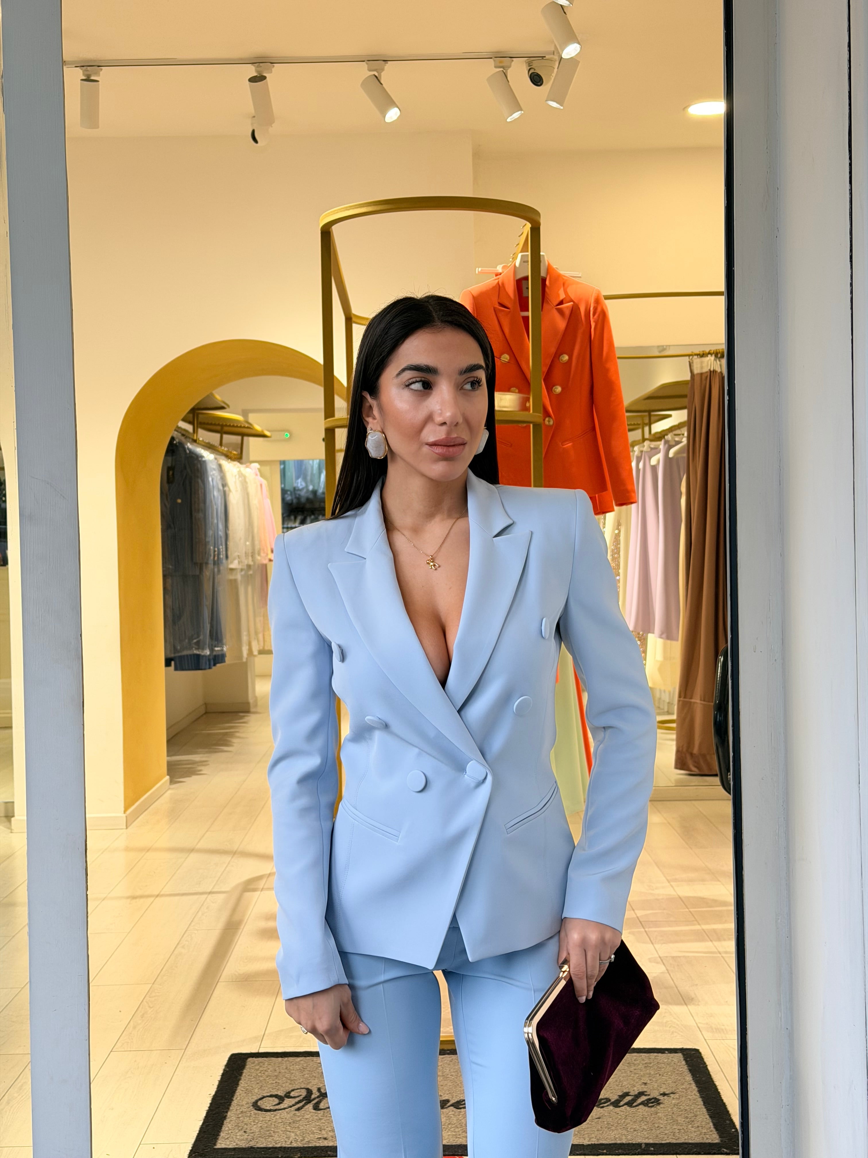 Tailleur Libra Bottone rivestito