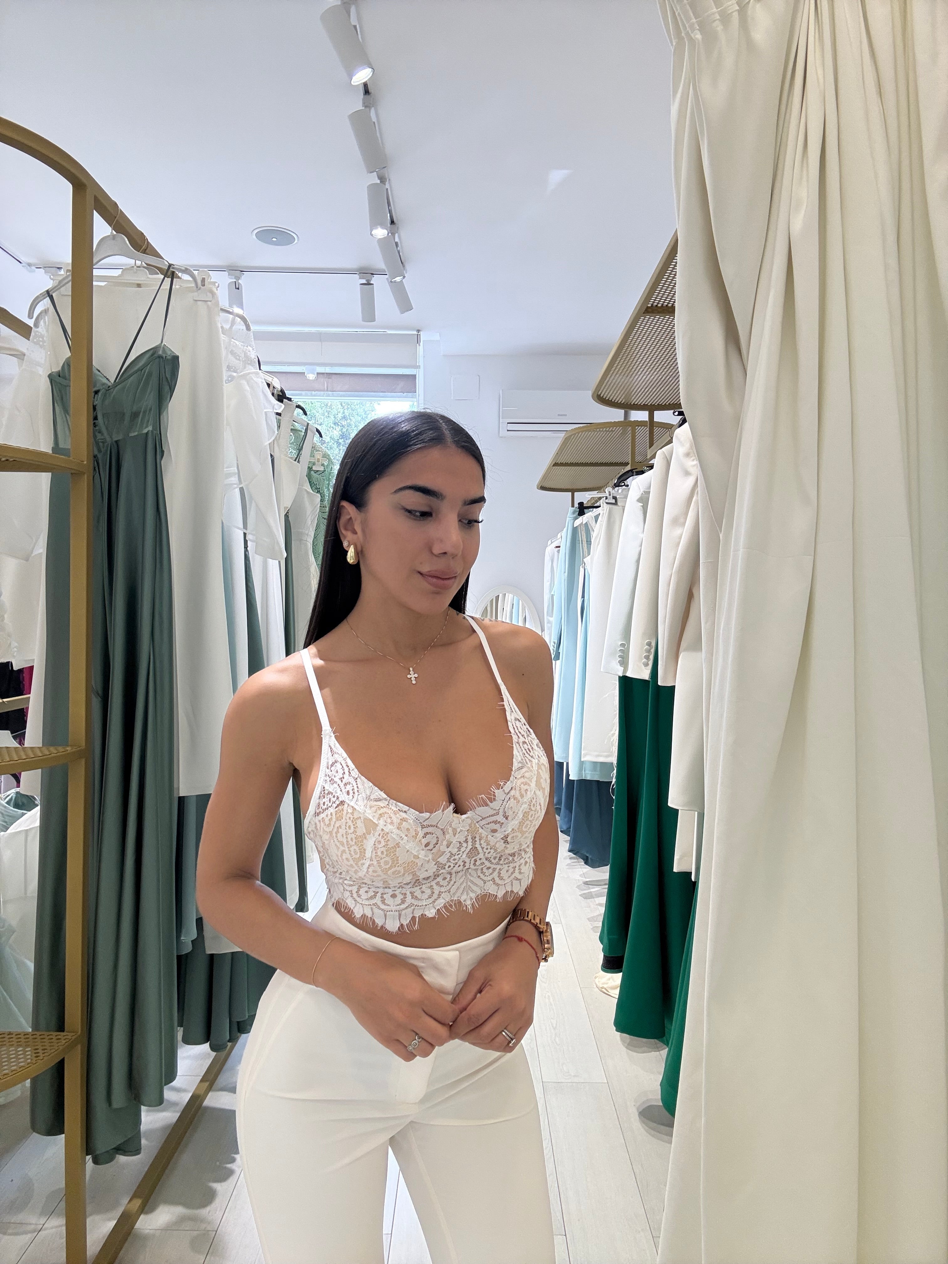 Bralette in pizzo