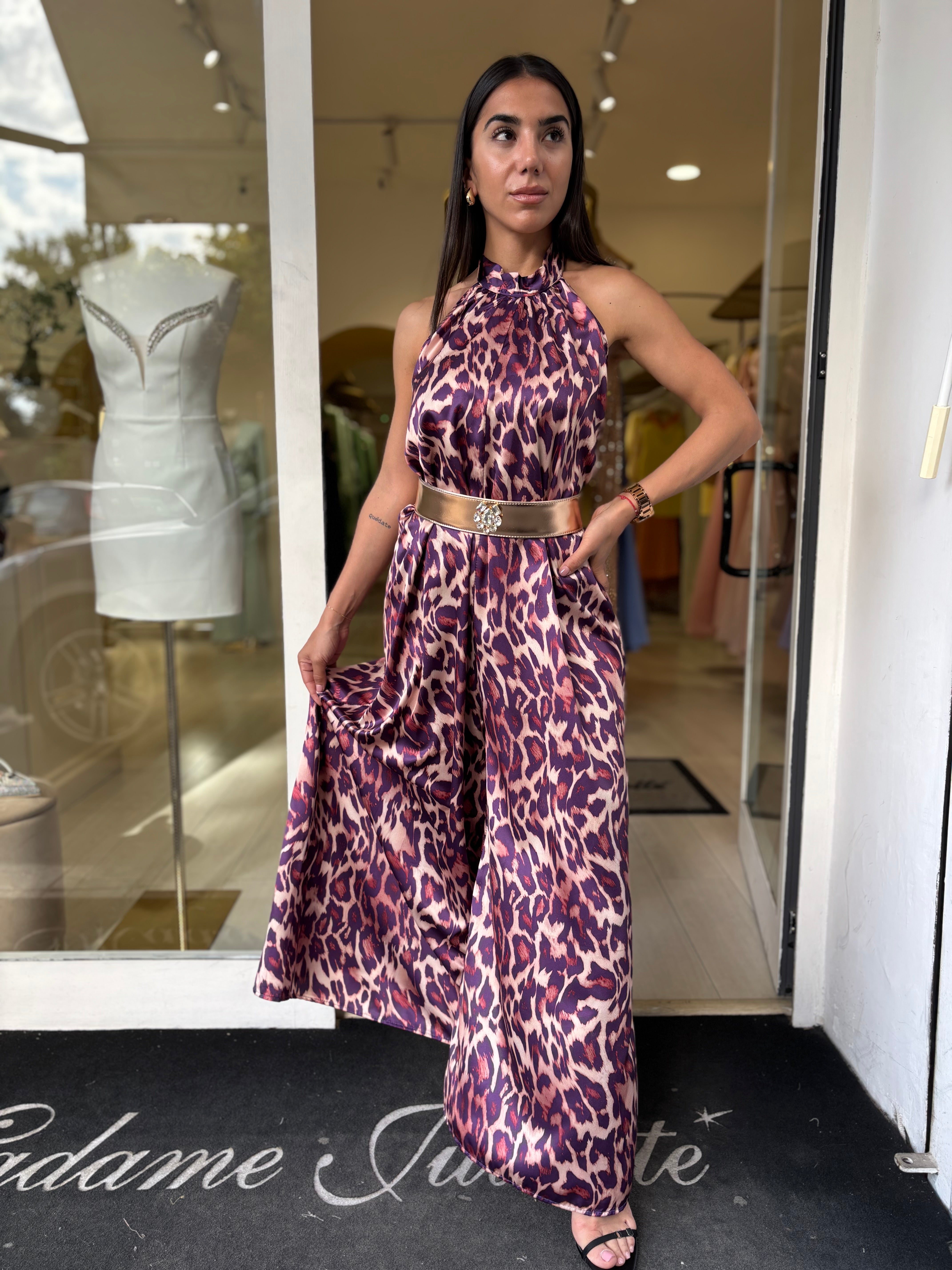 Jumpsuite animalier