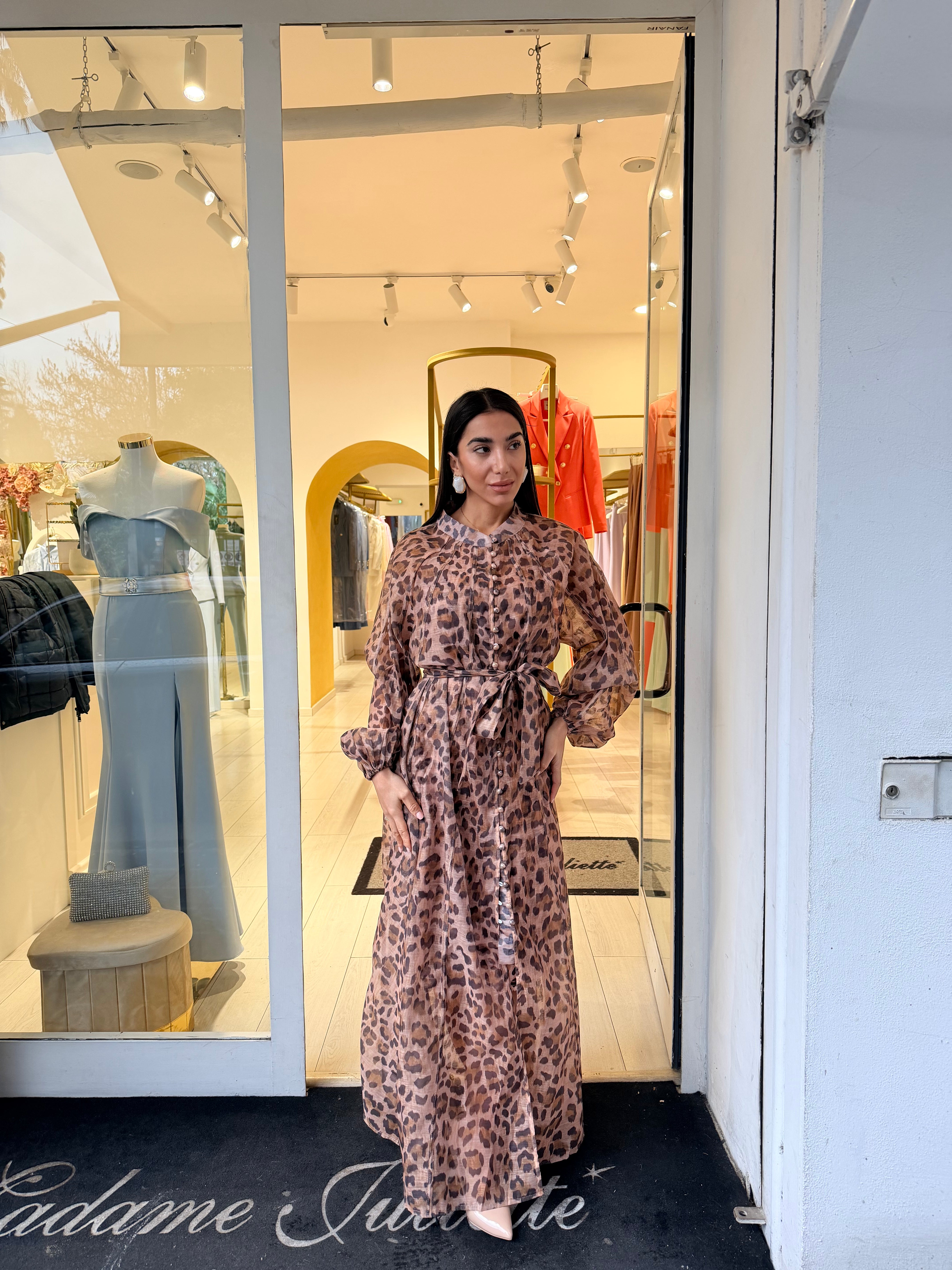 abito leopard