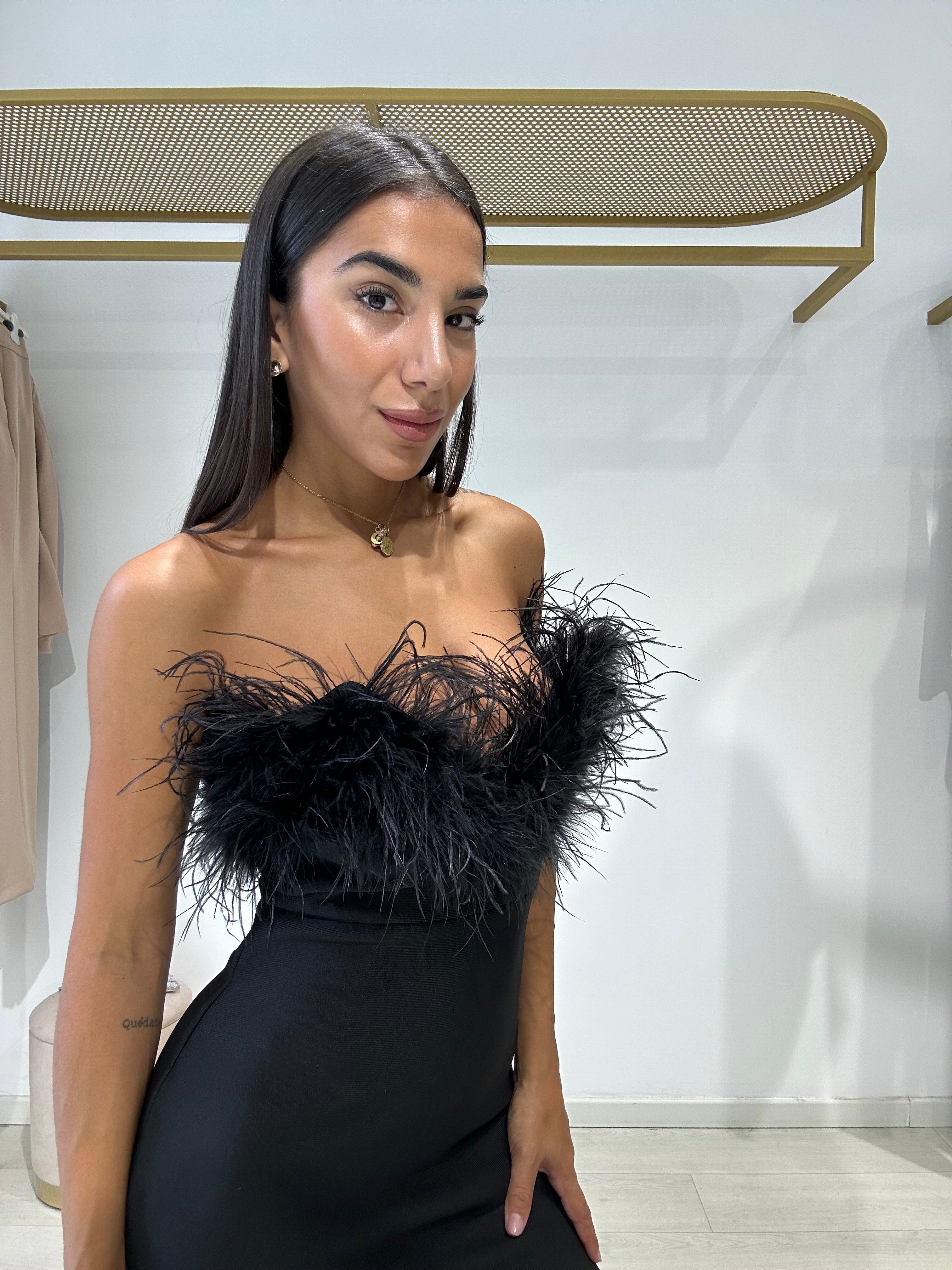 Plume dress