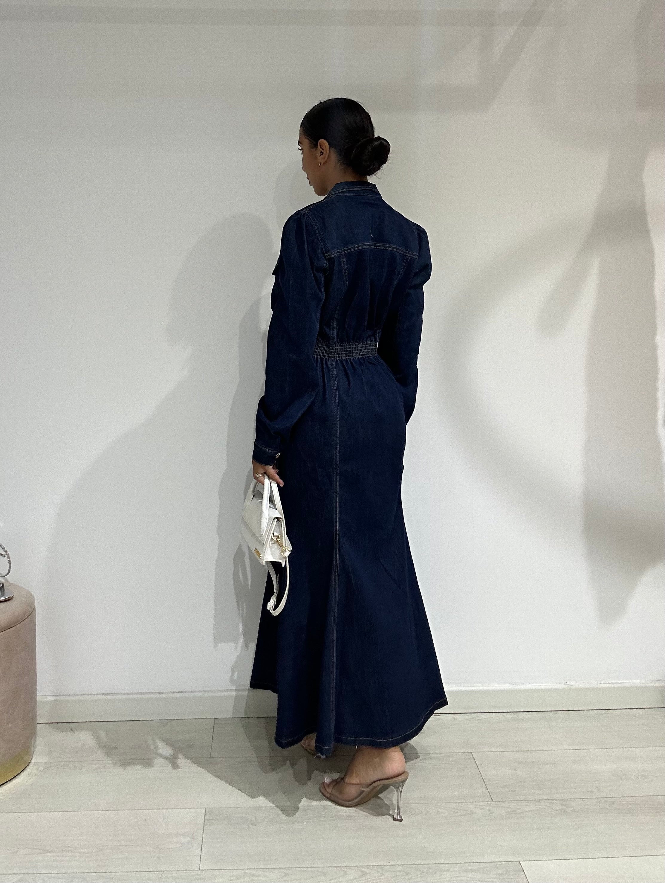 Abito Denim lungo