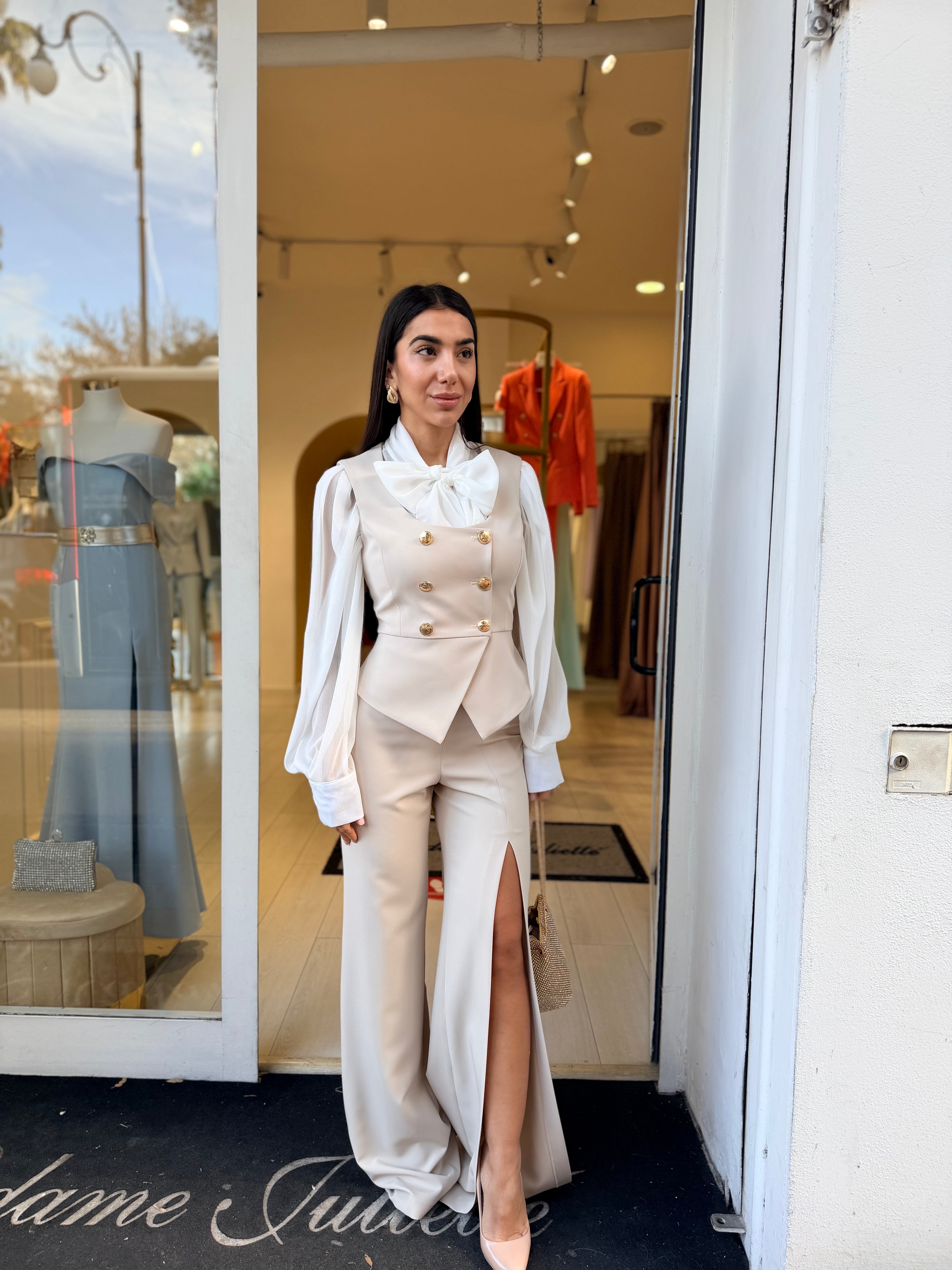 tailleur gilet honey