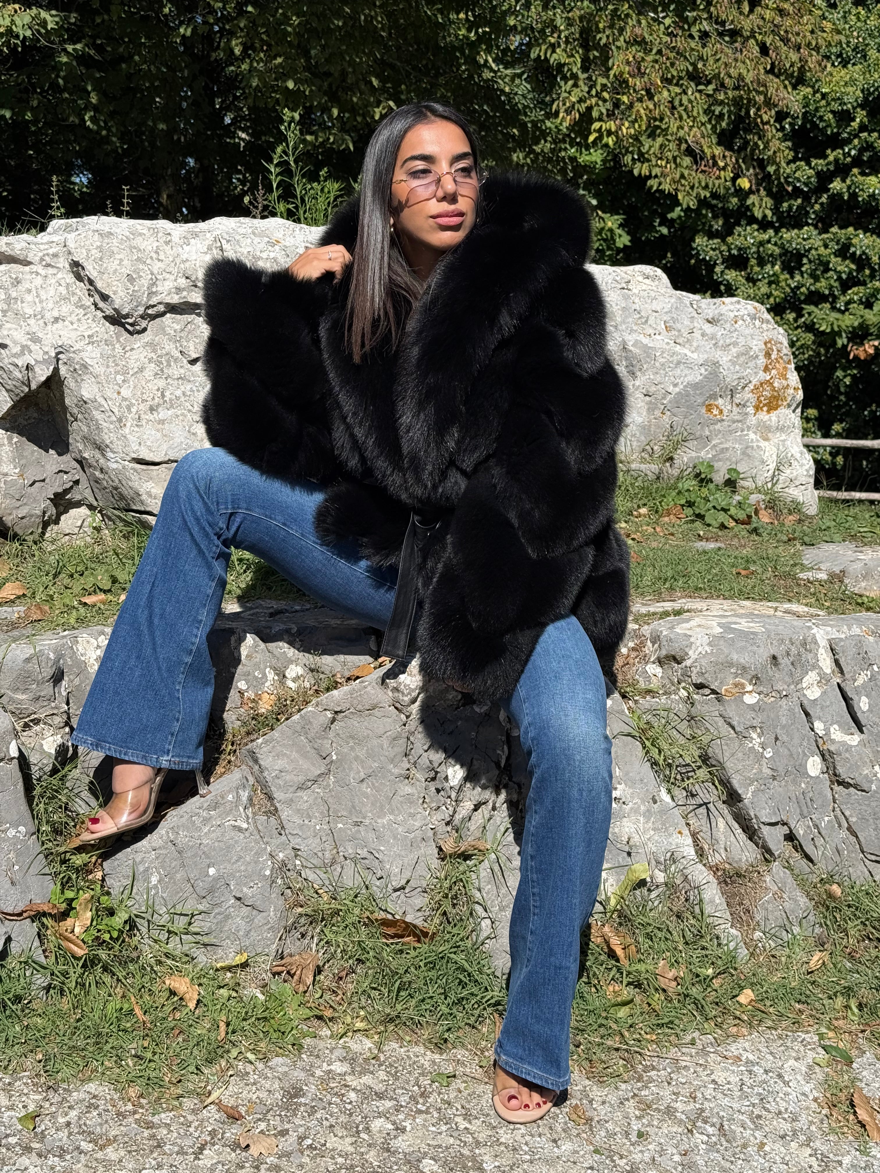 Pelliccia in Volpe nera