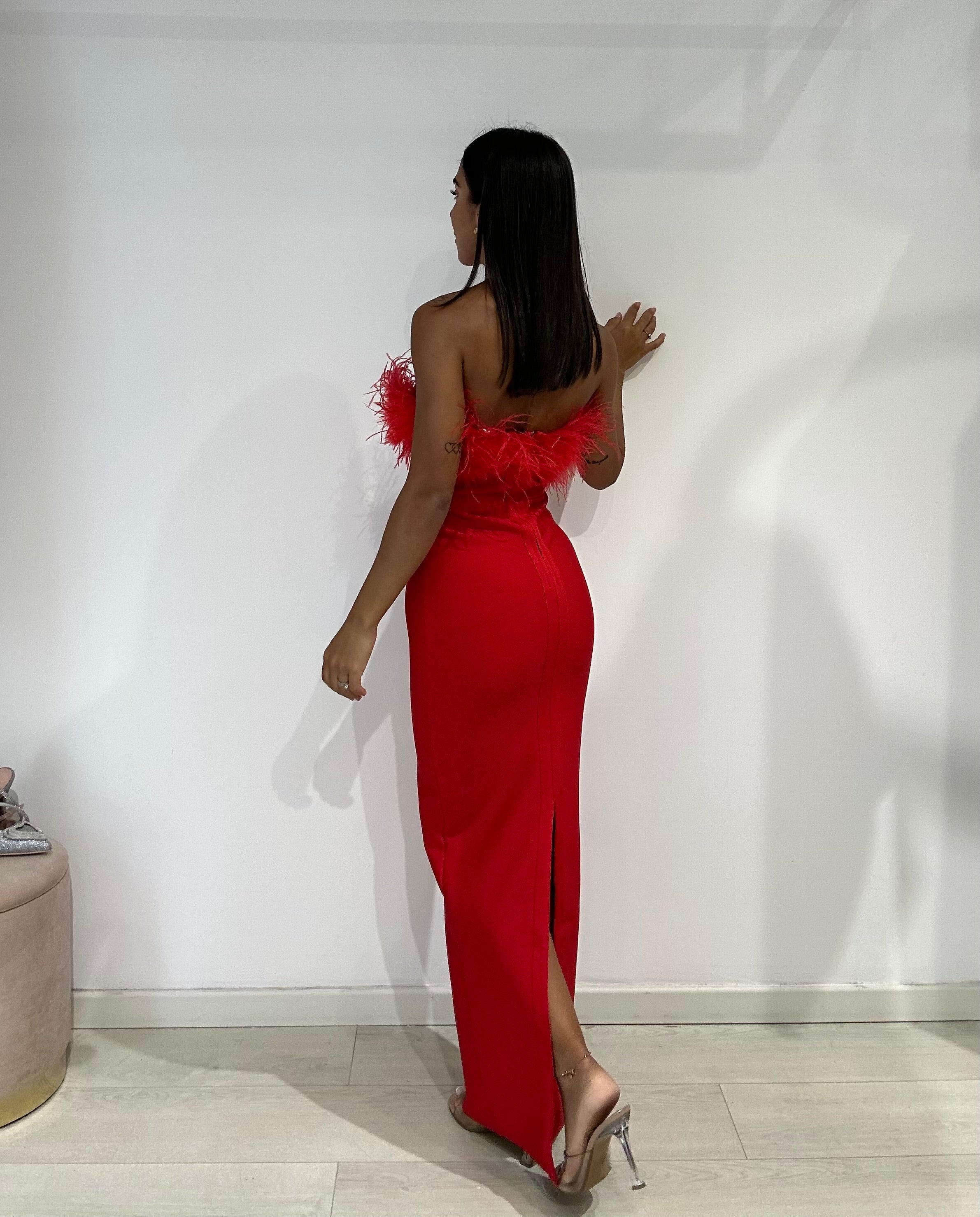 Plume dress
