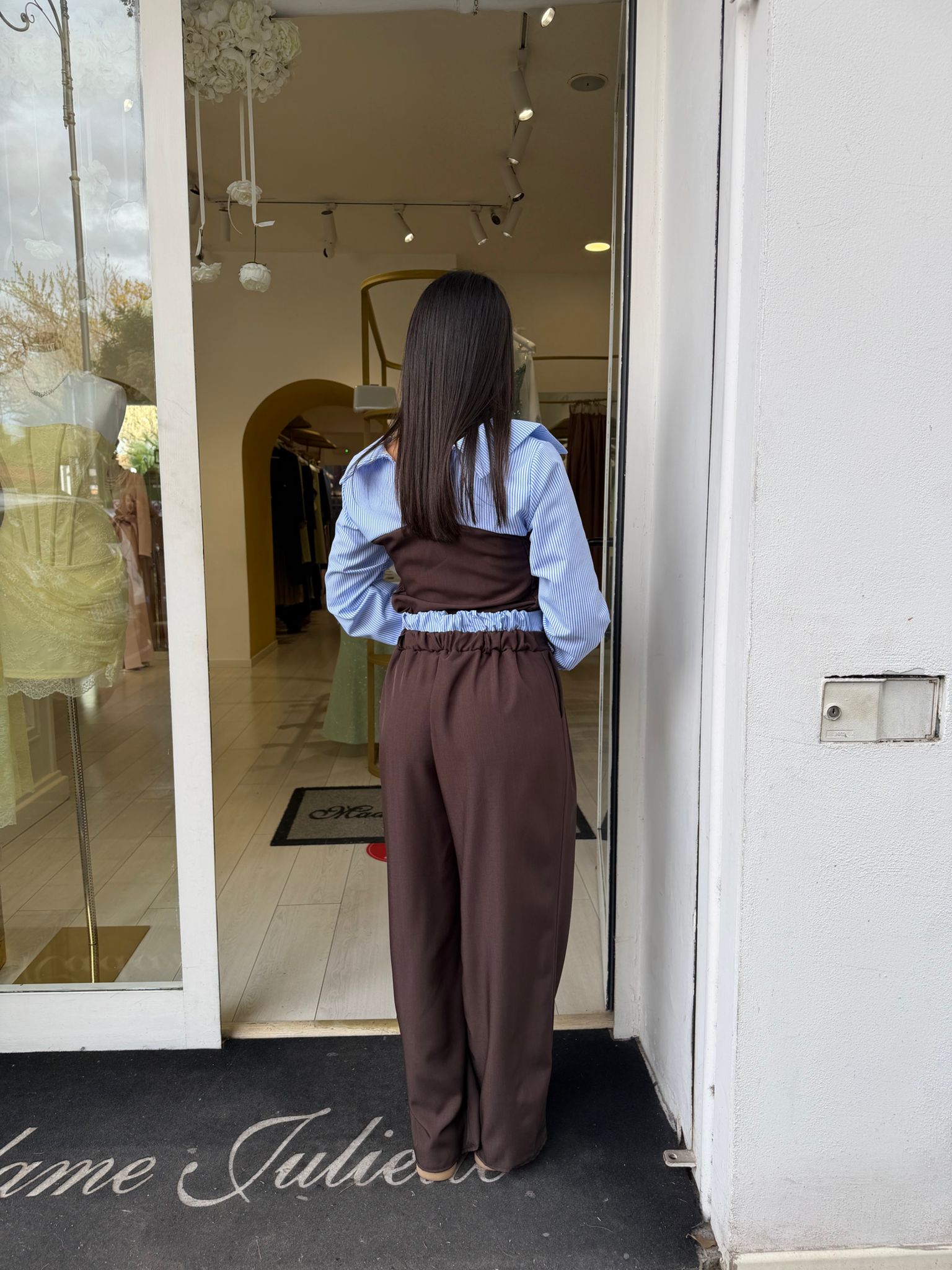 coordinato a righe