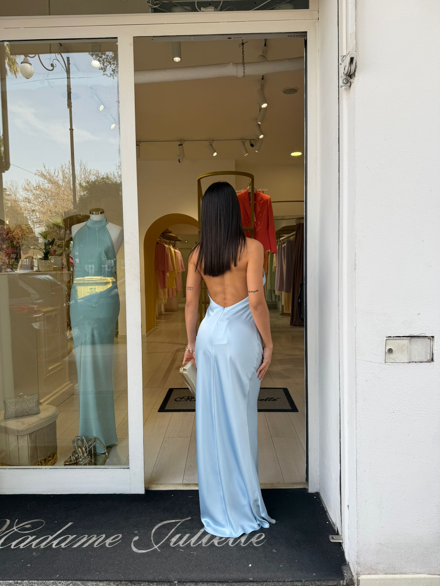 Backlight dress